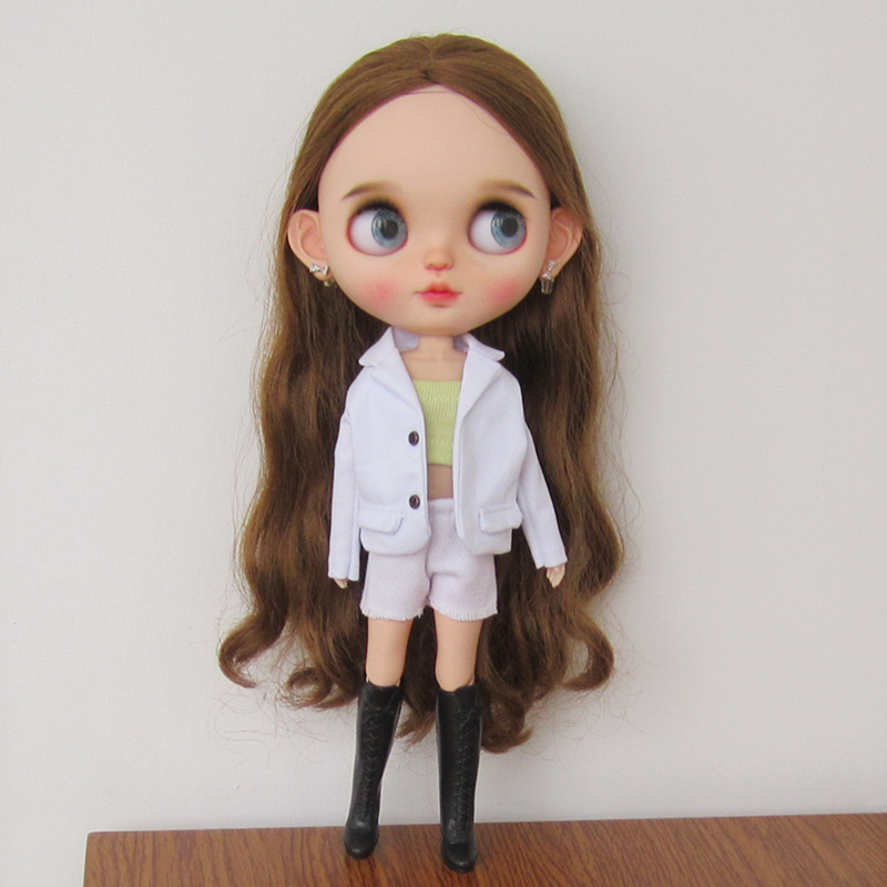blythe小布娃衣 azone 19关节体 ob24 芭可比儿 licca西装6分娃衣