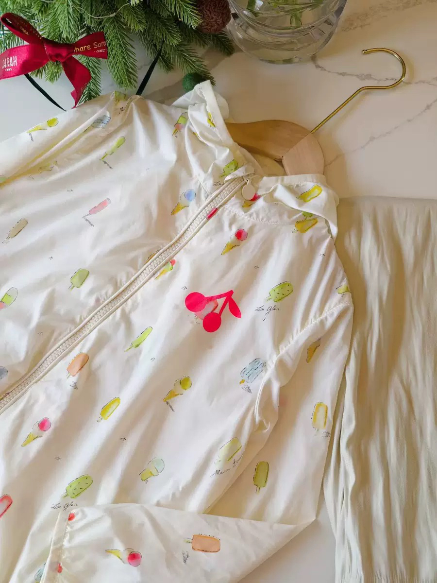 Choice.i Girl bp 女童冰淇淋印花连衣裙 冰淇淋防晒服