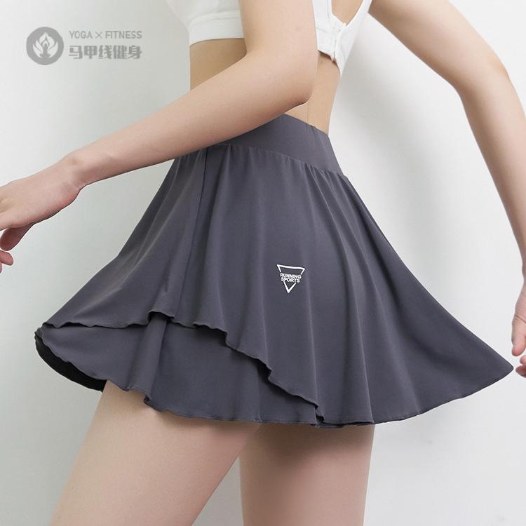 运动网球短裙女夏速干防走光高腰