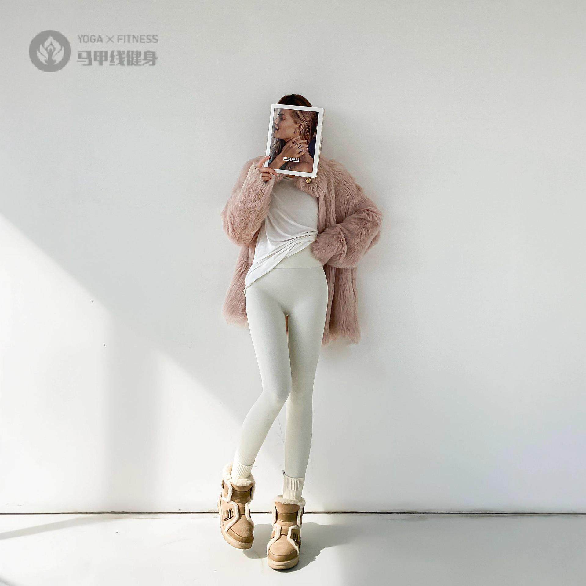 秋冬加绒裤超绒打底裤女外穿裤子保暖高弹力加厚绒女裤百搭