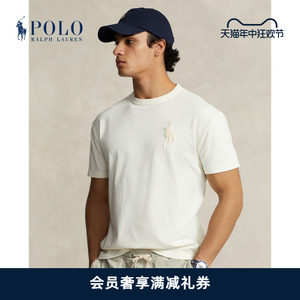 Ralph Lauren/拉夫劳伦男装 24春夏经典版棉Big PonyT恤RL18266