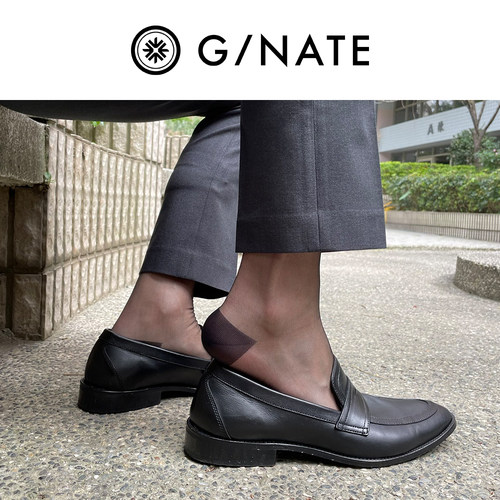 G/NATE及图 超薄高透男士丝袜中筒袜夏季清爽透明性感男袜子3双装