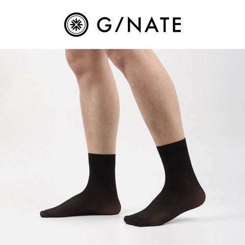 及图男士3双夏黑色短款商务正装丝袜高品质莫代尔材质防勾丝耐穿