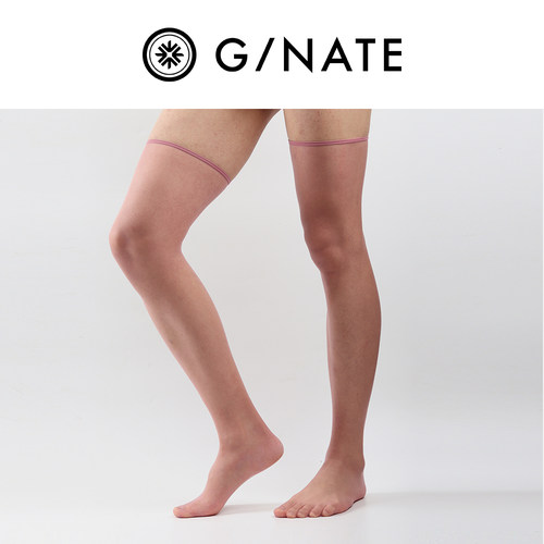 及图GNATE 轻薄中长筒丝袜正装男高端袜子性感商务薄透情趣丝袜