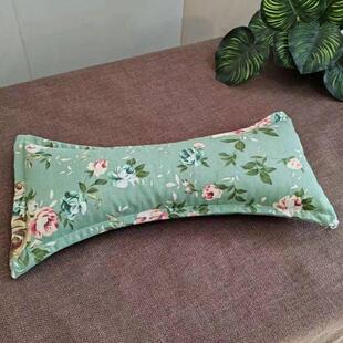 护腰枕粗布艾草荞麦壳孕妇腰间盘突出枕睡眠修复腰椎垫汽车靠背垫