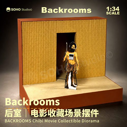 后室电影Backrooms周边摆件微缩场景模型手办逃离后室收藏礼物