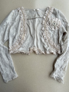 femme公主风蕾丝蝴蝶结开衫 日本正品 axes