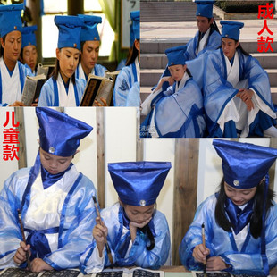 古装梁祝梁山伯与祝英台同款服装古代书生民国学生装毕业表演出服