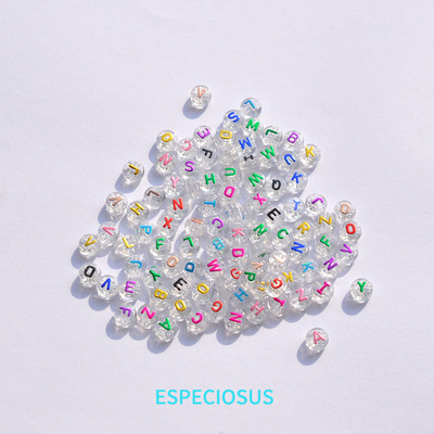 ESPECIOSUS亚克力英文字母散珠子