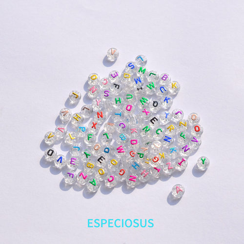 ESPECIOSUS亚克力英文字母散珠子