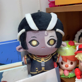 第五人格原创正版宿伞之魂谢必安范无咎属性10cm棉花娃娃bjd抽象