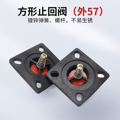 自吸螺杆泵止回阀喷射大头泵弹簧阀止逆阀水阀单向阀大头水泵配件