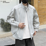 2025新款潮牌立领夹克男高级感时尚帅气百搭宽松外套6601P118，男装夹克，星座615（原A358-1）