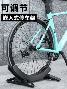 公路山地自行车立式停车支架固定脚撑车架子单车室内放置收纳挂架