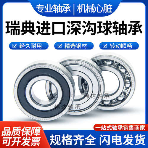 SKF瑞典进口轴承6900 6901 6902 6903 6904 6905 6906 2Z ZZ 2RS1