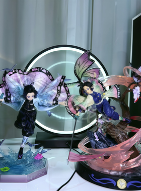 鬼灭之刃蝴蝶忍手办我妻善逸GK手办模型摆件礼物动漫周边手办礼物