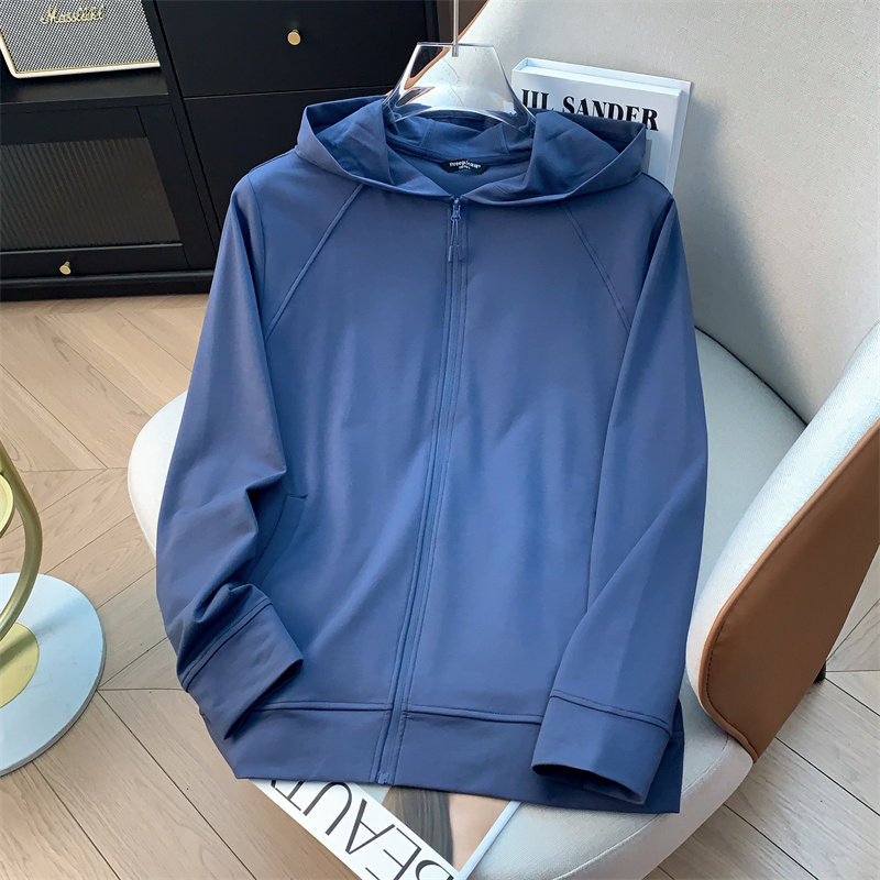 枪家、余单！少量现货！95棉+5氨纶 春季亲肤舒适连帽长袖卫衣衫