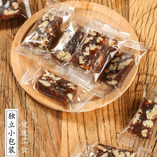 红枣泥核桃糕南枣休闲零食枣糕