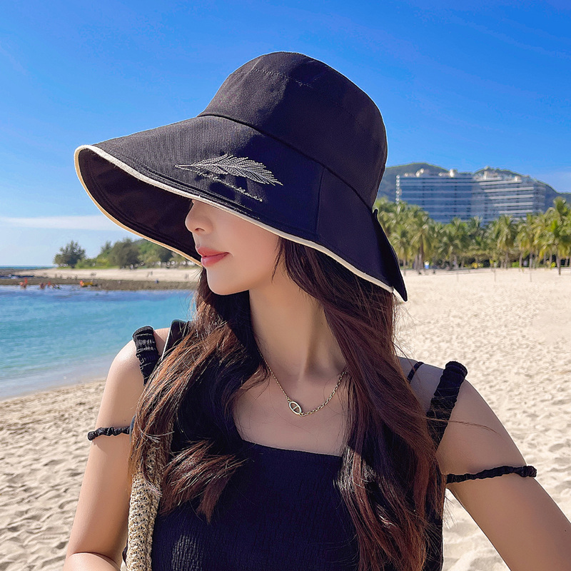new pattern Large along Sun hat Bucket hats summer Sunscreen Hat lady outdoors Travel? Ride a bike Foldable Fisherman hatin the Accessories/Leather belt/Hat/Muffler , Hat  category - from Buy2taobao.com to provide professional Taobao agent buy service