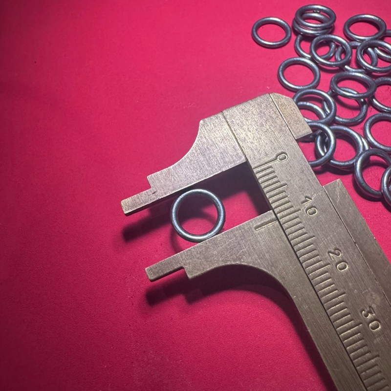 仿古计数器铁环无缝铁圆项链配件饰品闭口圈