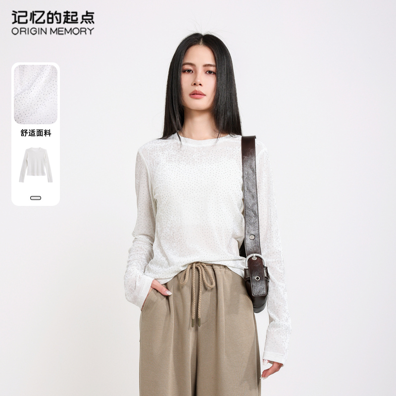 记忆的起点圆领针织衫
