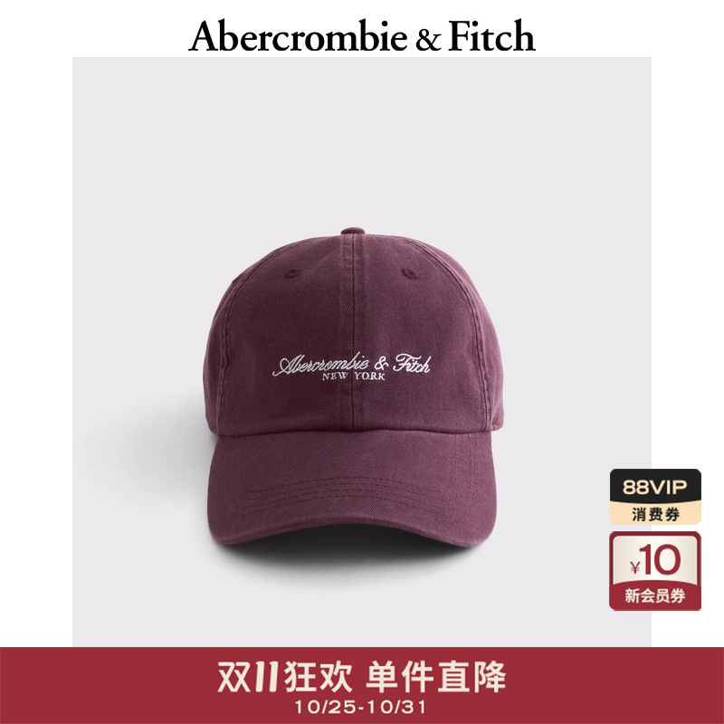 AF男装25新款美式复古潮流日常百搭字母LOGO遮阳棒球帽112-5113