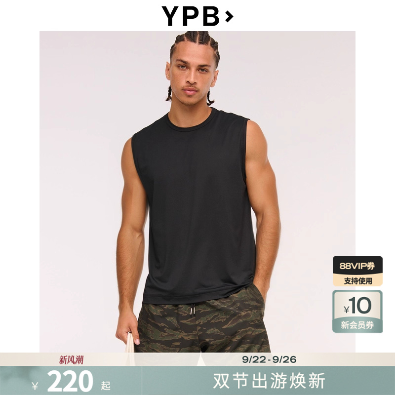 AF旗下YPB男装25秋季新款美式百搭宽松圆领休闲背心KI118-5113