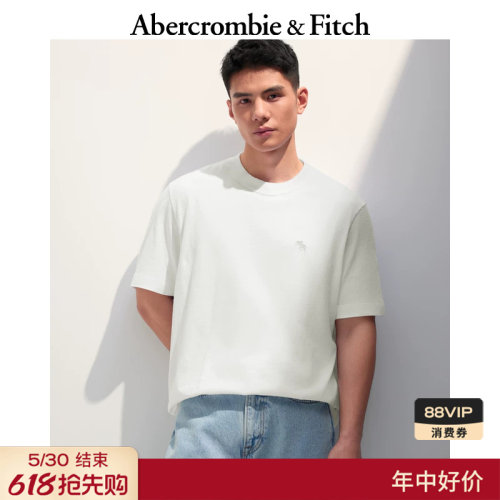 经典小麋鹿圆领短袖T恤