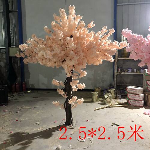 假樱花树仿真桃花树桃花装饰桃树