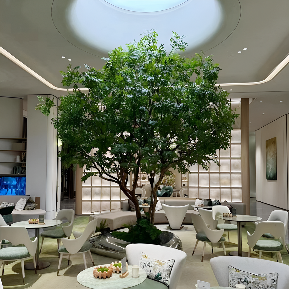 仿真榕树仿真植物大型许愿树大厅商场酒店摆放风水树金榕树榕树