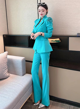 2025春季3D玫瑰西装套装