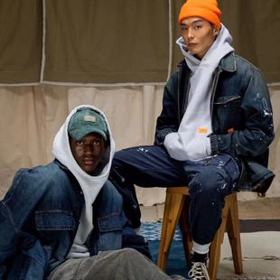 MADNESS HEAVY WEIGHT HOODIE 重磅宽松加绒橙标套头连帽卫衣男士