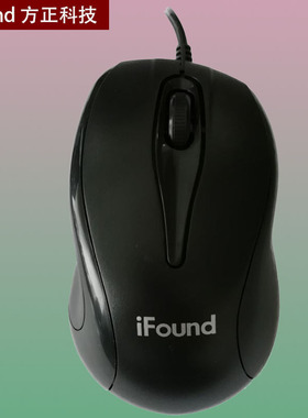 F370有线USB办公电脑笔记本通用游戏光学配重舒适鼠标iFound