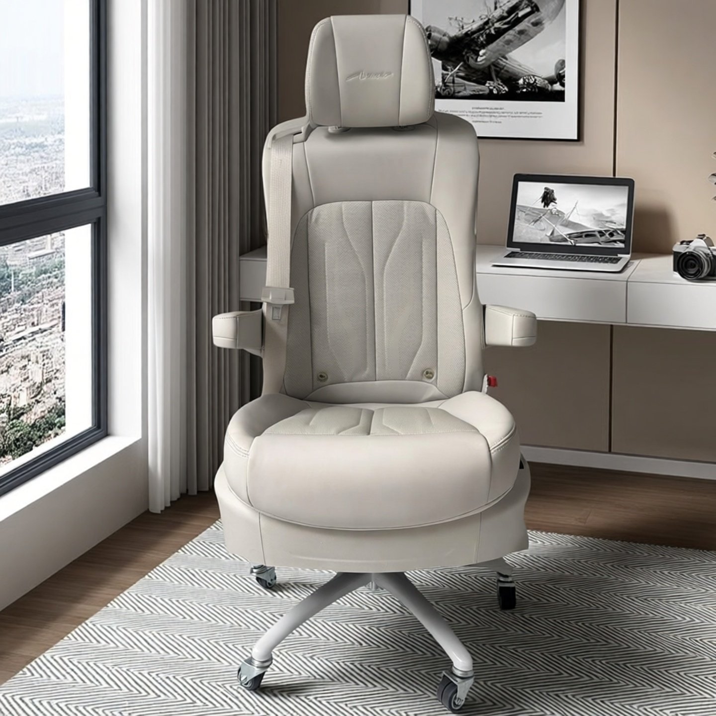 别克GL8通风加热舒适办公电脑椅