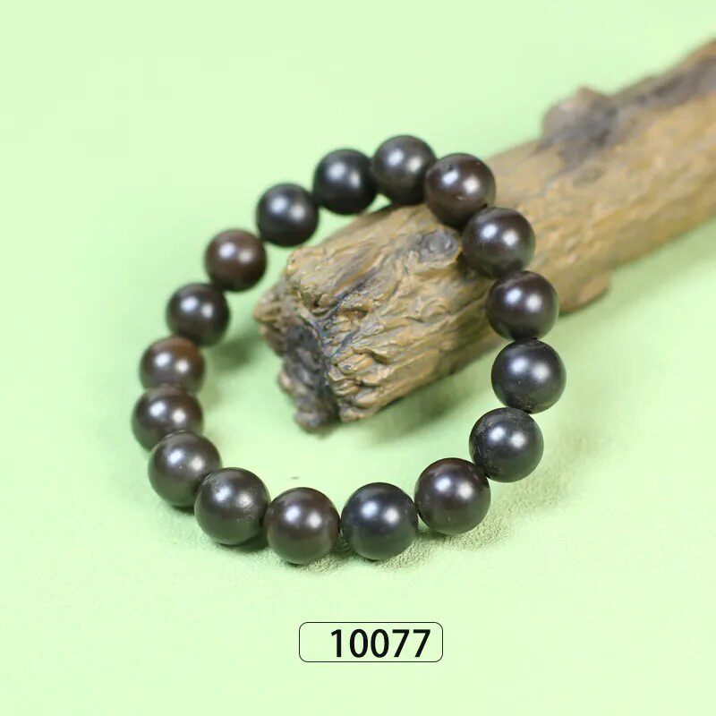 五彩湾硅化铁圆珠能量石手串微瑕疵款养心护心石高震动频率10077#