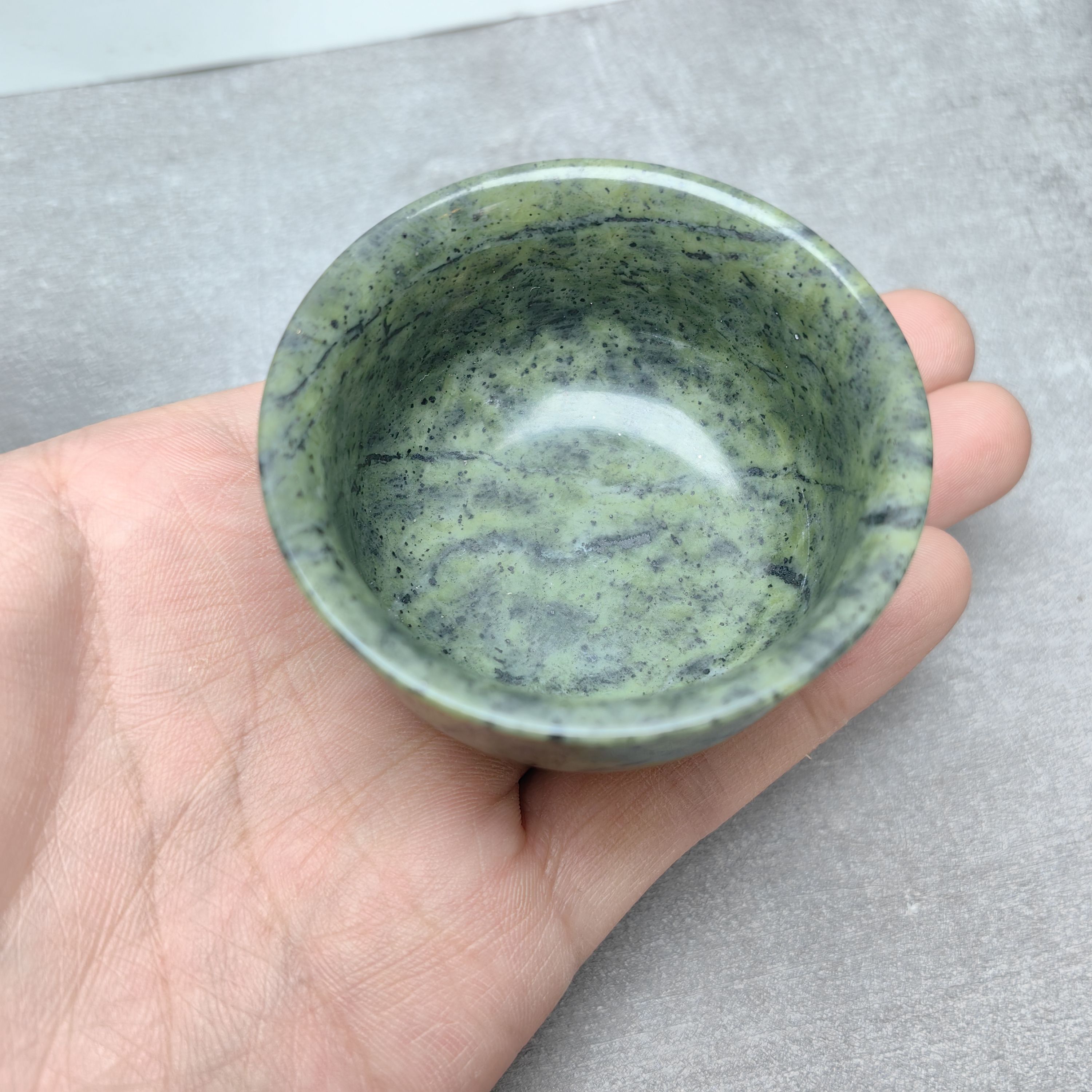 西藏药王石自然原石45ml功夫茶具一套两杯磁疗中国风茶杯子0316