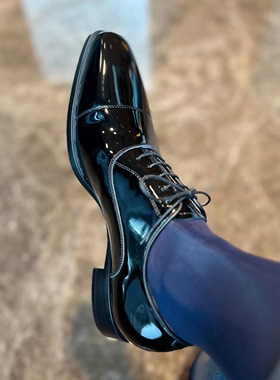 PT系带911R三接头2025新款商务英伦风牛津鞋男时尚简约真皮正装鞋