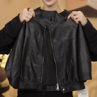 儿童皮衣外套2026新款男童春秋款皮夹克男孩中小童宝宝韩版痞帅潮