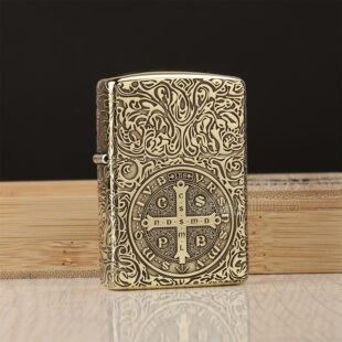 防风打火机蚊版黄铜纯银康斯坦丁康机正品紫锋自营