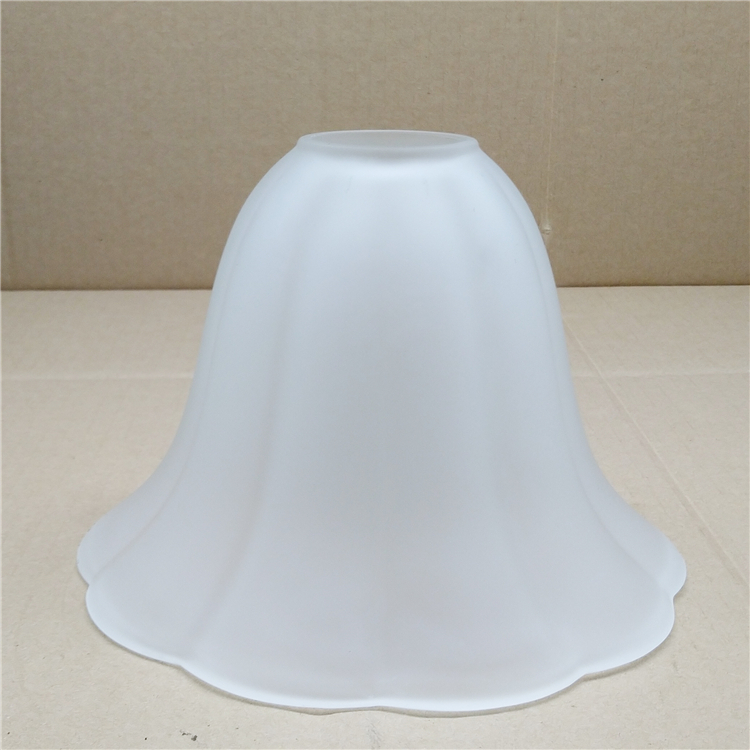 螺口玻璃灯罩磨砂玻璃灯罩配件吊灯台灯吸顶灯磨砂花蕾灯罩