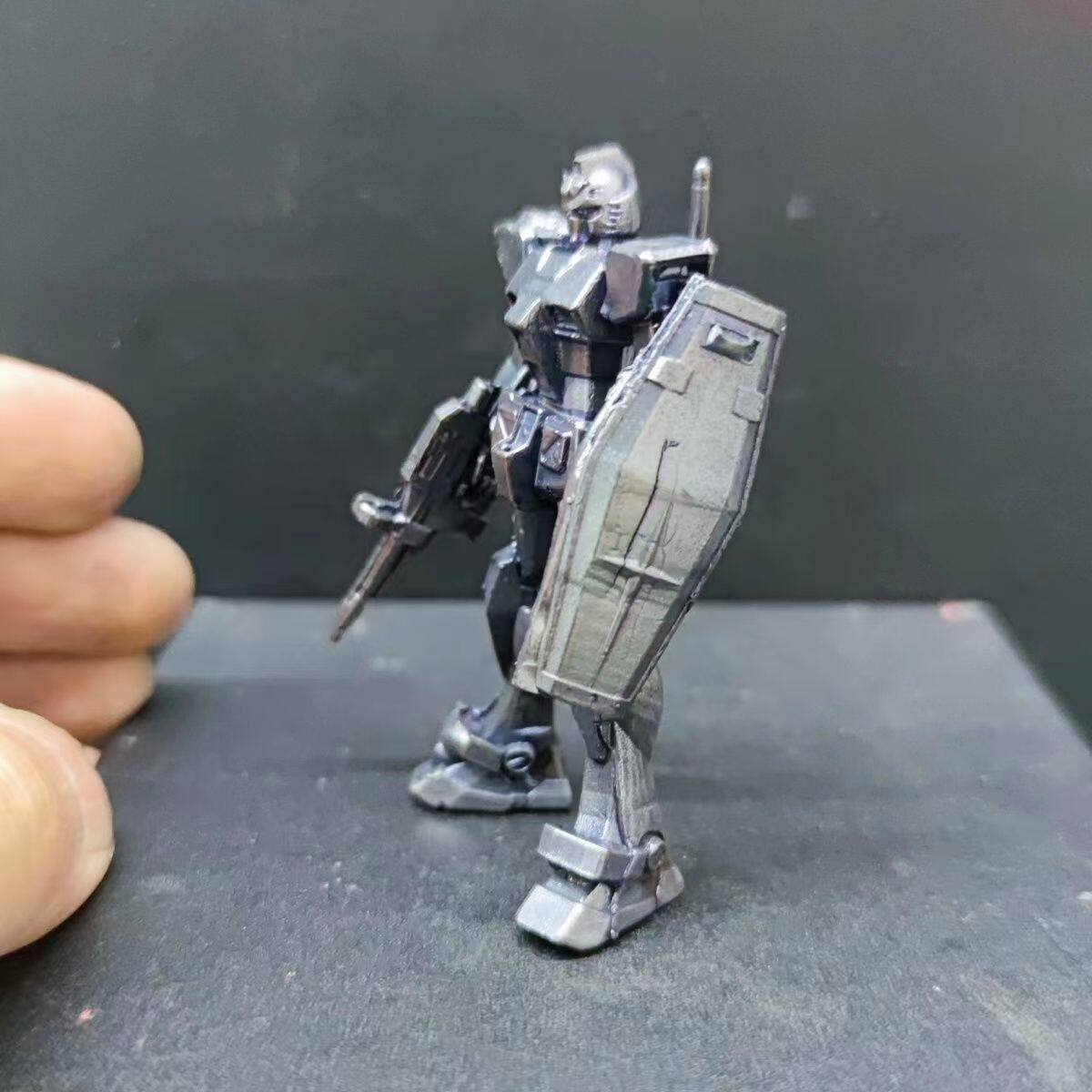 纯铜做旧高达模型mb强袭自由mg红异端独角兽巴托斯金刚机甲机器人