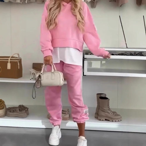 2026 Station Hooded Fashion Solid lor Casual Women's Clothin