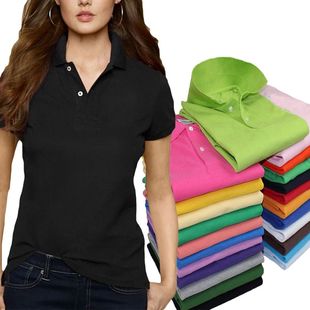 Shirt Pure New Women cotton Solid Slim Summer Short Sleeve