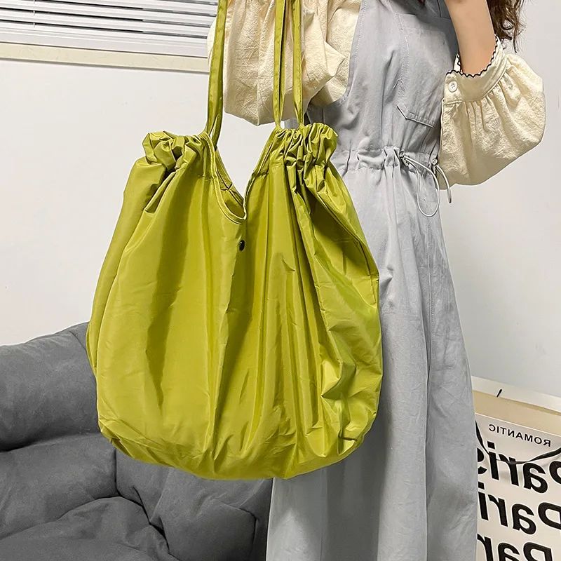 Portable Shopping Bags Waterproof Folding Oxford Bag All-mat 箱包皮具/热销女包/男包 托特包 原图主图