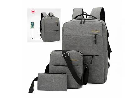 Men's Business Backpack USB Charging Casual Female Student S