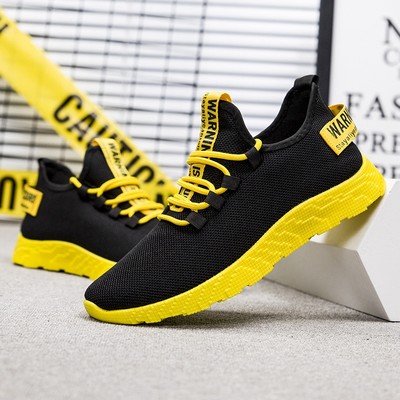 Men Vulcanize Casual Shoes Sneakers Mens Breathable No-slip