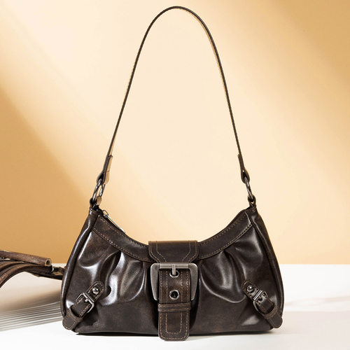 2026 Women Pu Leather Armpit Shoulder Porle Y2k Hot Girl