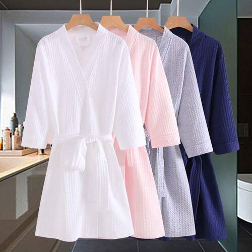 Women's Loose Large Size Pamas Home Clothes Men's Hotel Bath