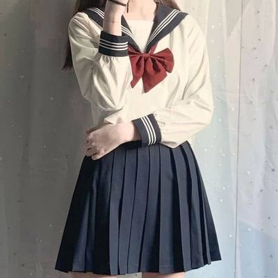 Japanese School Uniform Girl Jk Suit Sexy Spring and Autumn