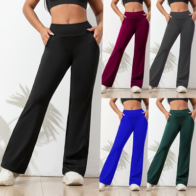 Loose Leisure Sports Wide Leg Pants Yoga Running Fitness Jum